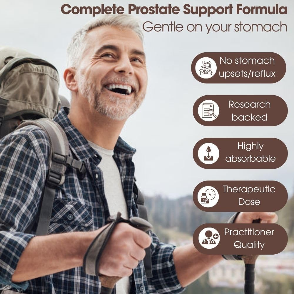 Pure Micronutrients Advanced Prostate Health Supplement - Saw Palmetto, Beta-Sitosterol, Stinging Nettle Root, & Lycopene - Bladder Control & Urinary Support Supplements for Men image number 6