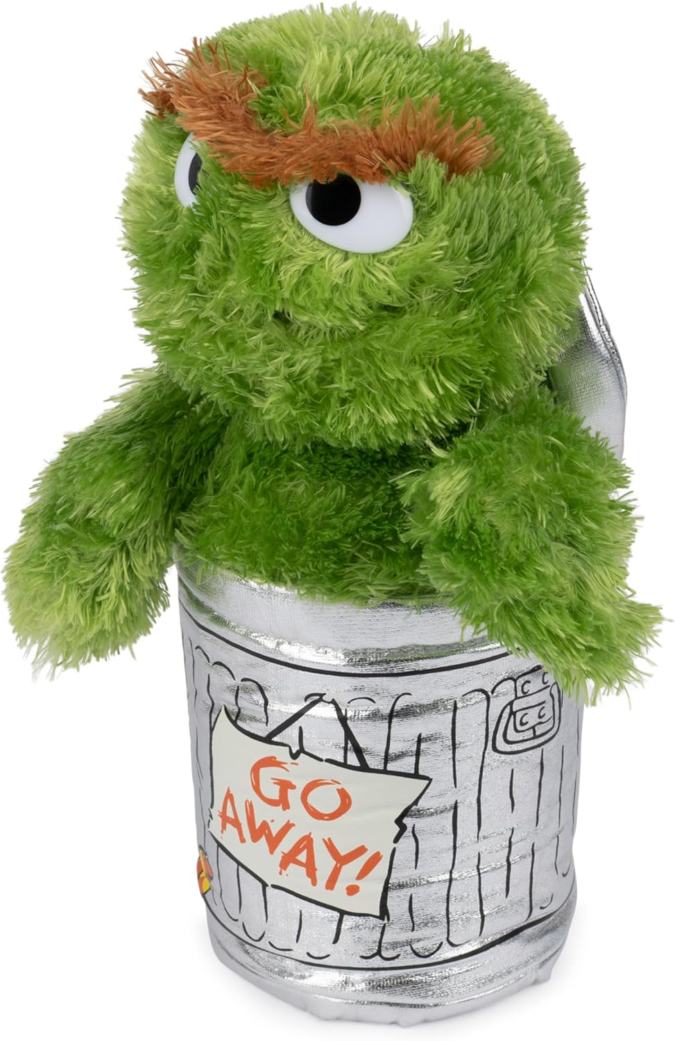 Sesame Street 75860 Oscar the Grouch Soft Toy 25Cm Stuffed Plush Toy, 25 X 10 X 10Cm image number 4