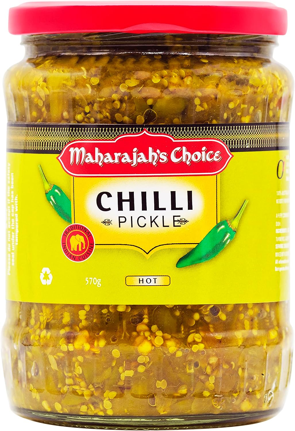 Monika Chilli Pickle, 570G image number 1