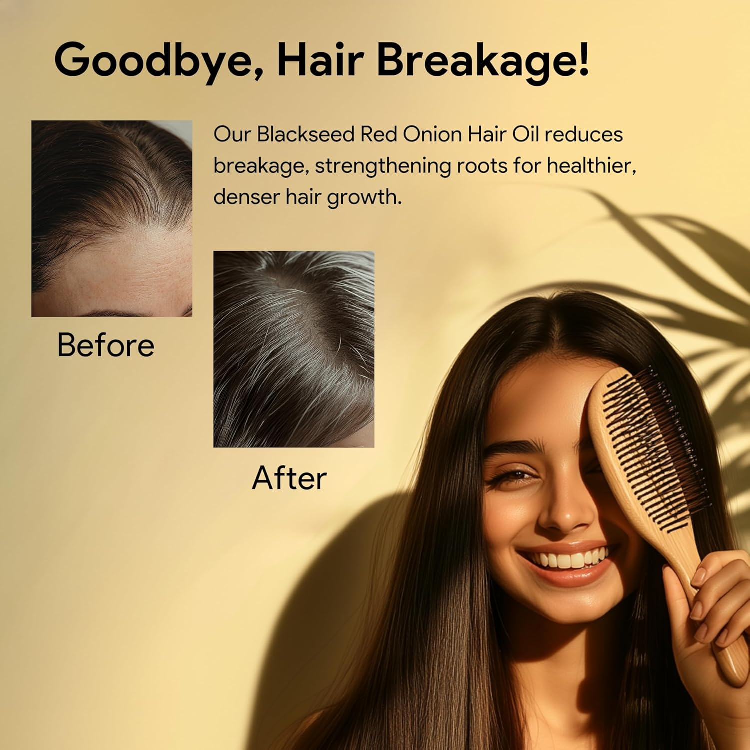 Organix Mantra Red Onion Oil with Argan, Jojoba, Hibiscus, Curry Leaves, Tea Tree, Organic Multi Purpose Hair Oil (250ML) image number 3