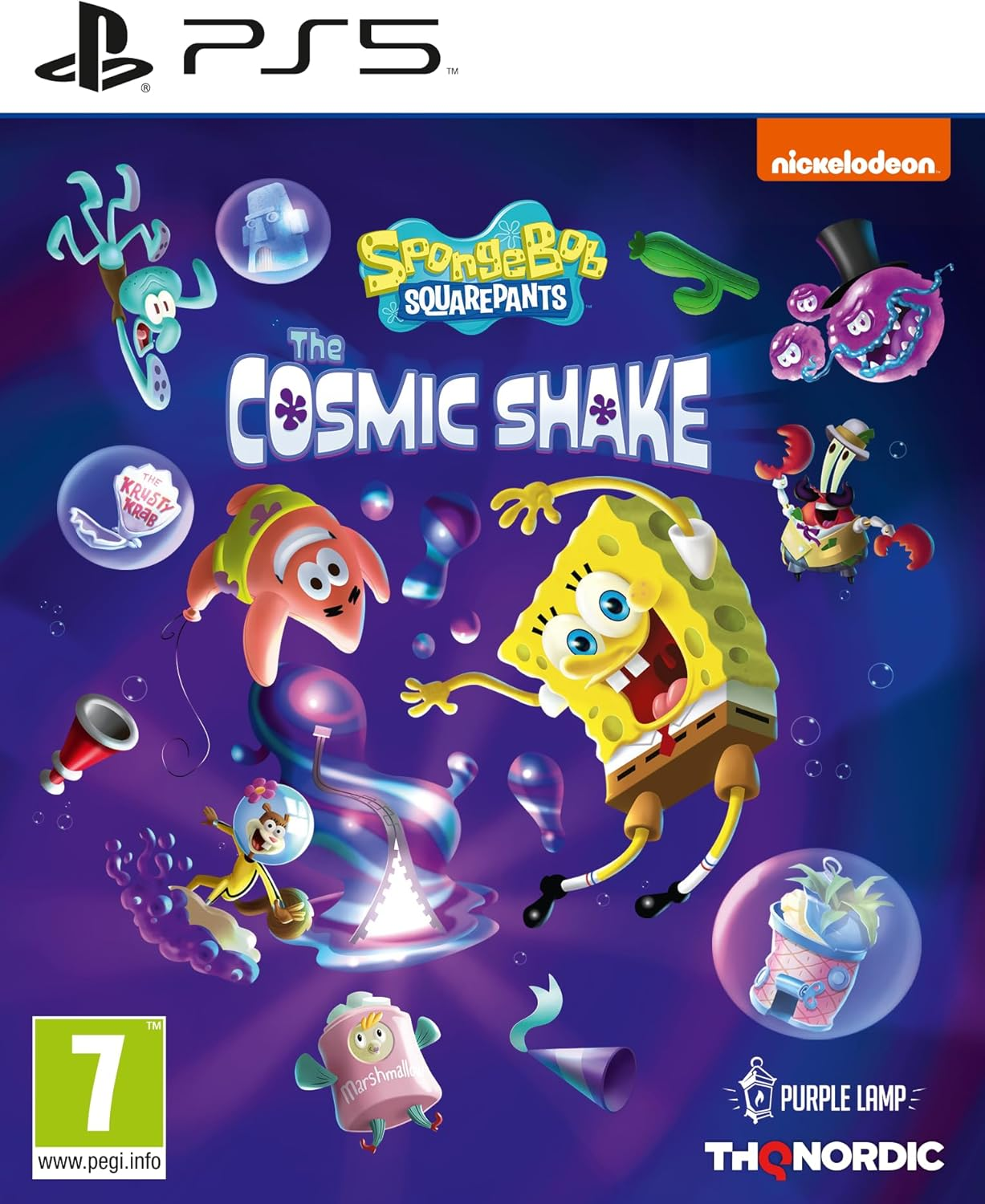 THQ Nordic Spongebob Squarepants the Cosmic Shake Playstation 5 Game image number 1