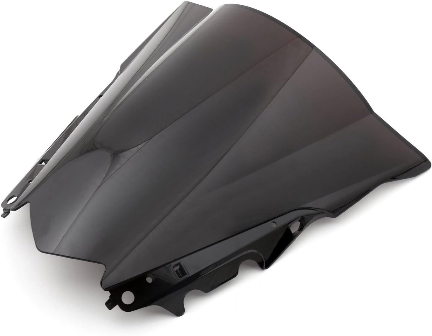 Areyourshop Motorbike Windshield, Motorcycle Wind Shield Double Bubble Windscreen for Yamaha YZF-R25 2014-2016 YZF-R3 2015-2016 image number 1