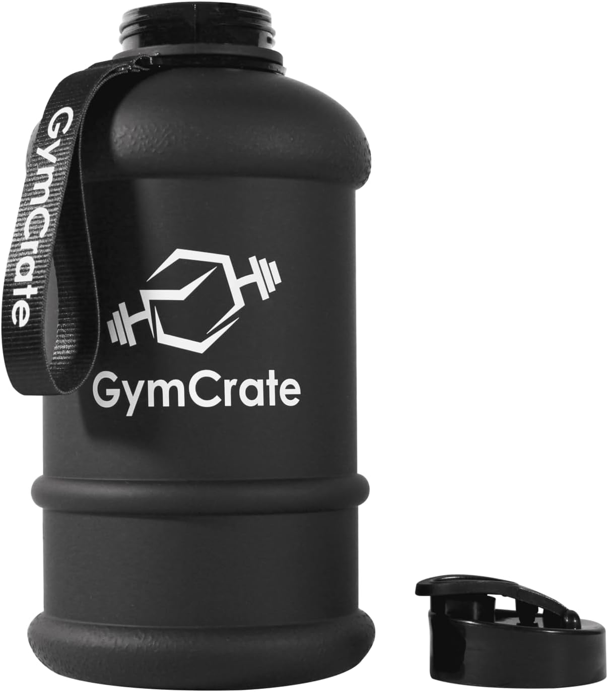 Gymcrate'S 1.3L Water Bottle - Large Capacity, Bpa-Free, Leak-Proof Sports Bottle with Secure Flip Lid & Carry Handle - Durable, Easy-To-Grip Design for Gym, Fitness, Outdoor, & All-Day Hydration image number 5
