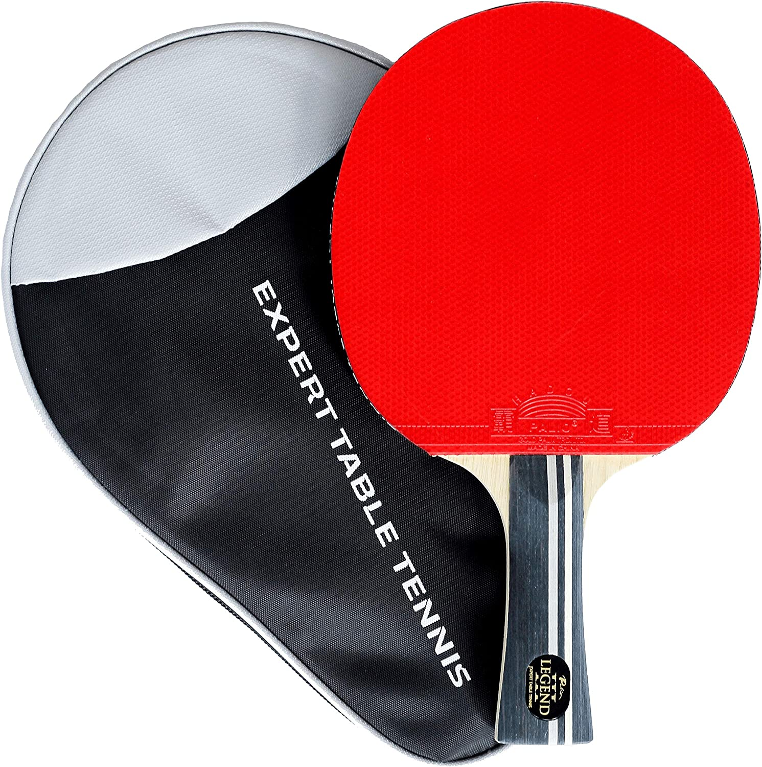 Palio Legend 3.0 Tischtennisschl&auml;ger & Koffer | Ittf-Zugelassener Advanced Ping Pong Schl&auml;ger | Maximale Power, Geschwindigkeit & Spin image number 3