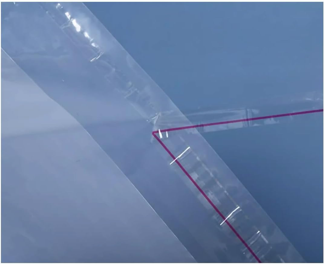 Self Seal Clear Poly Bags with Suffocation Warning, 30Cm X 40Cm, Extra Strong & Thick, FBA Sellers, Apparel Bags - 100 Pack image number 2