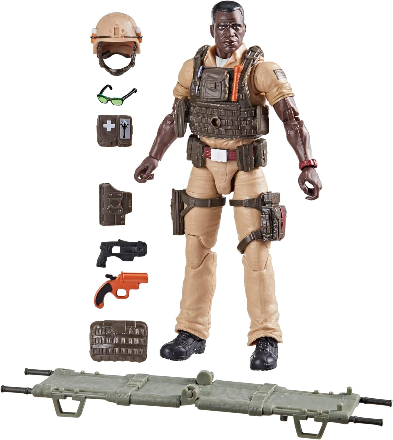 GI JOE Classified Series #122, Carl Doc Greer, Collectible 6 Inch Action Figure with 7 Accessories image number 5