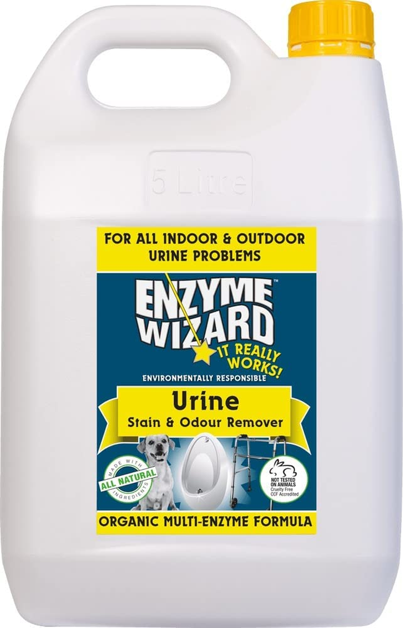 Enzyme Wizard Urine Stain and Odour Remover, 5 Litres
