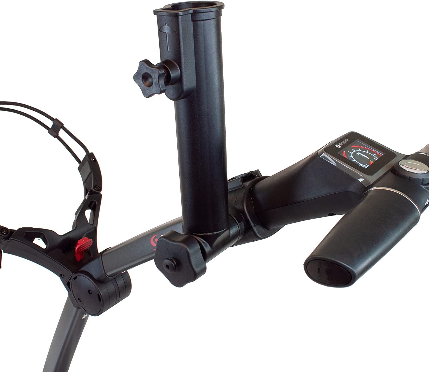 Umbrella Holder for Motocaddy Electric Golf Trolleys - 2019 Onwards S1 M1 M3 M5 M7 image number 2