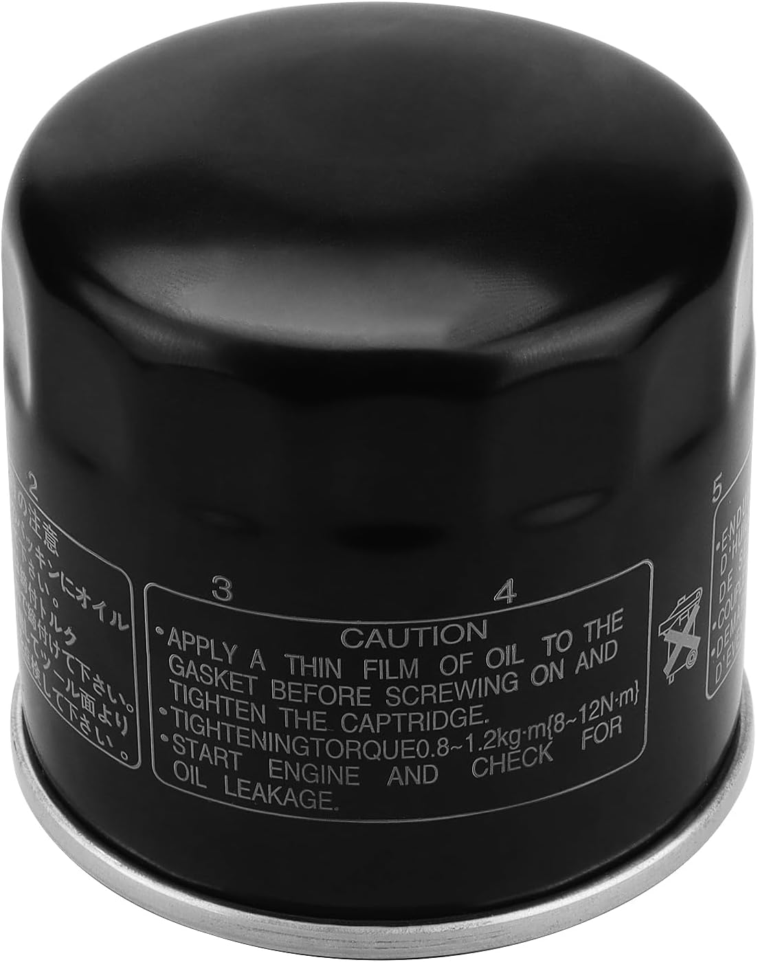 Oil Filter for Suzuki Eiger 400 Lta400,V-Strom 650 DL650 1000,Sv650,Kingquad 400 450 500 750,Boulevard C50 C90 M109R M50,Intruder 800,Bandit 1250,GSXR 750 1100 1000 600,Arctic Cat 400 500 image number 6