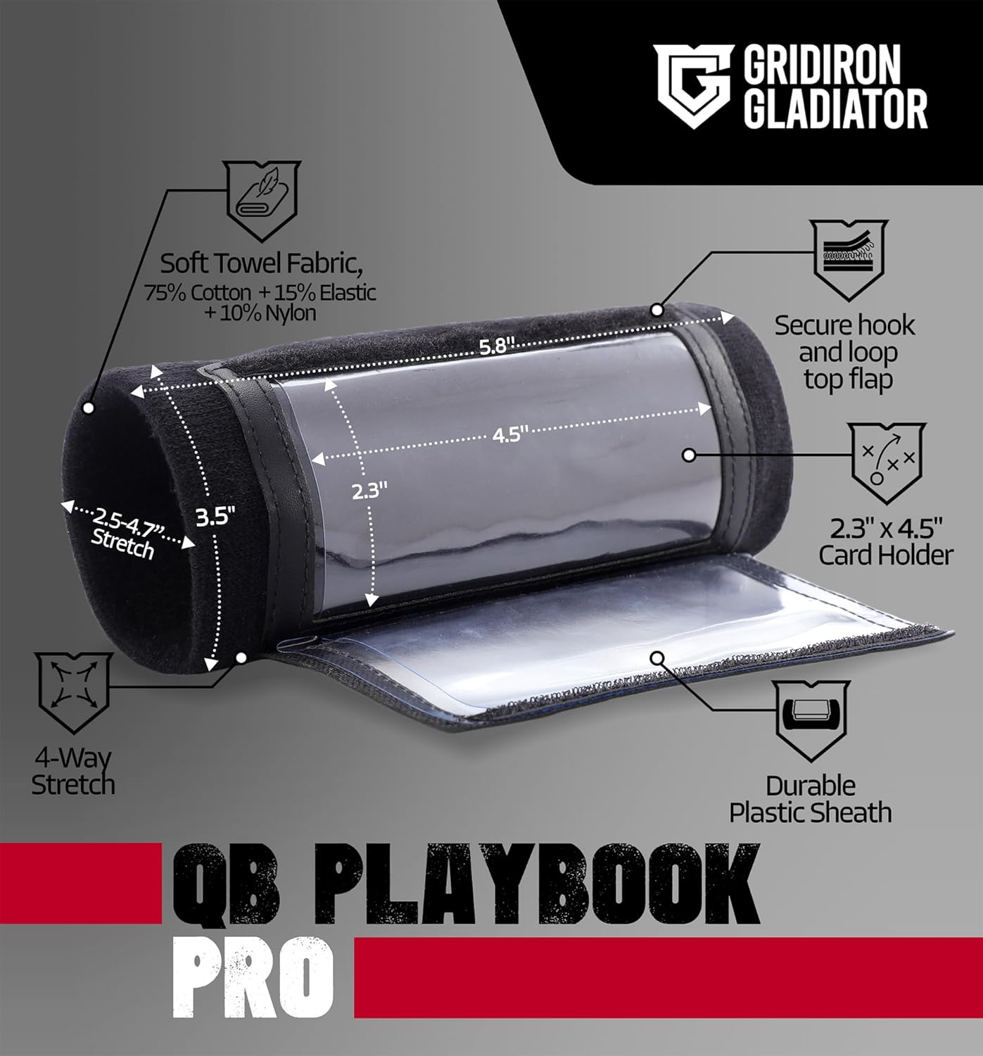 QB Wristband image number 6