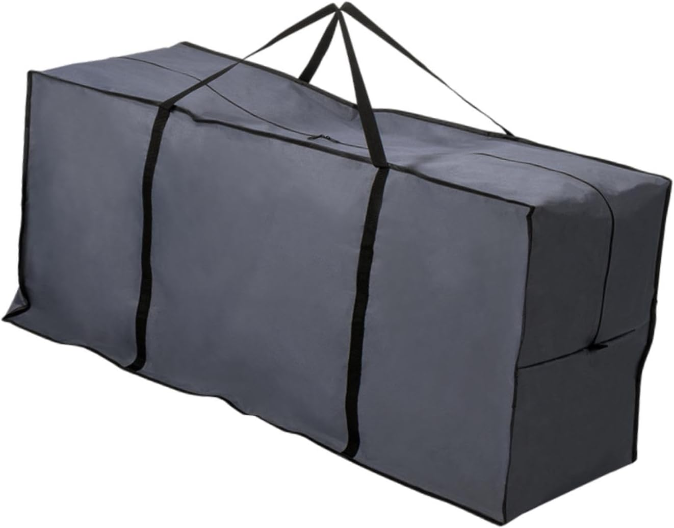 Oshhni Christmas Tree Storage Bag Large Protects against Dust Moisture Xmas Tree Storage Bag for Blanket, Gray image number 2