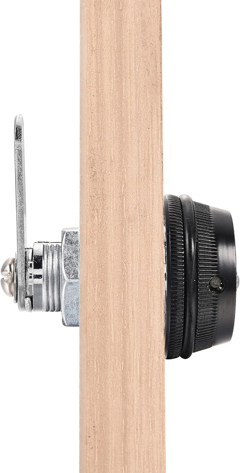 4 Pack Combination Cabinet Lock, Password Coded Cabinet Lock,Combination Cam Locks with 1-1/8'' & 3/4'' Cylinder Chrome Finish,Security Locks for Cabinet Deposit Box Mailbox Black image number 2