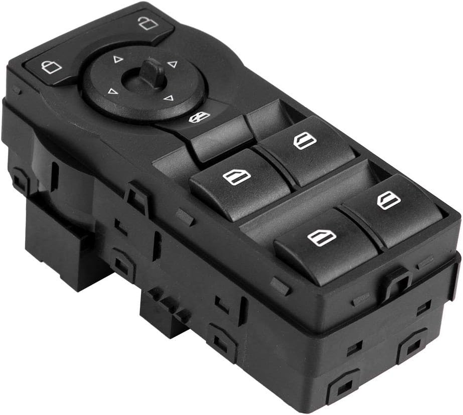 Power Window Switch, Front Rear Left Right Power Window Switch, Power Master Control Window Switch with Red Illumination, Master Power Window Switch for Commodore VE image number 6