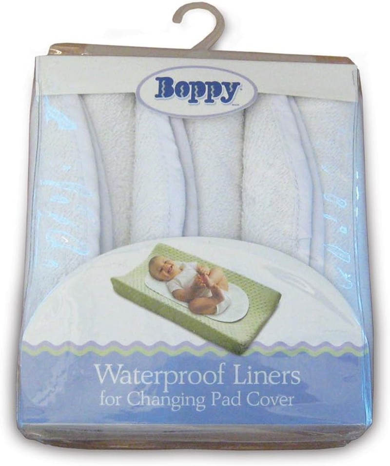 Boppy Changing Pad Liners, White, 3 Count image number 4