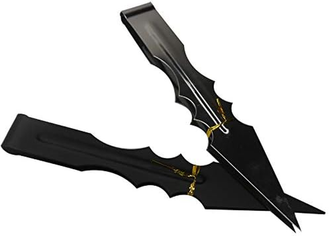 Hookah Charcoal Tongs Metal Accessories BBQ Tongs Matte (Black, One Size) image number 3