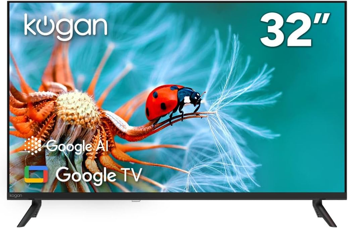 Kogan 32" LED Smart AI Google TV - R98V - KALED32R98VA - 32 Inch