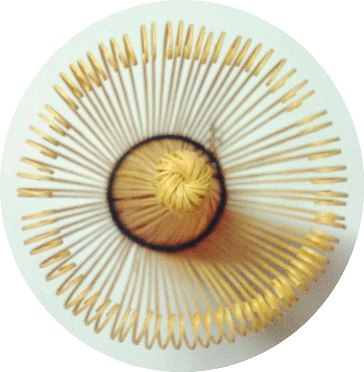 Handcrafted Golden Bamboo Matcha Whisk, 100 Prongs Traditional Japanese Chasen Matcha Stirrer -Bamboo Whisk Made from Durable and Sustainable Organic Material image number 2