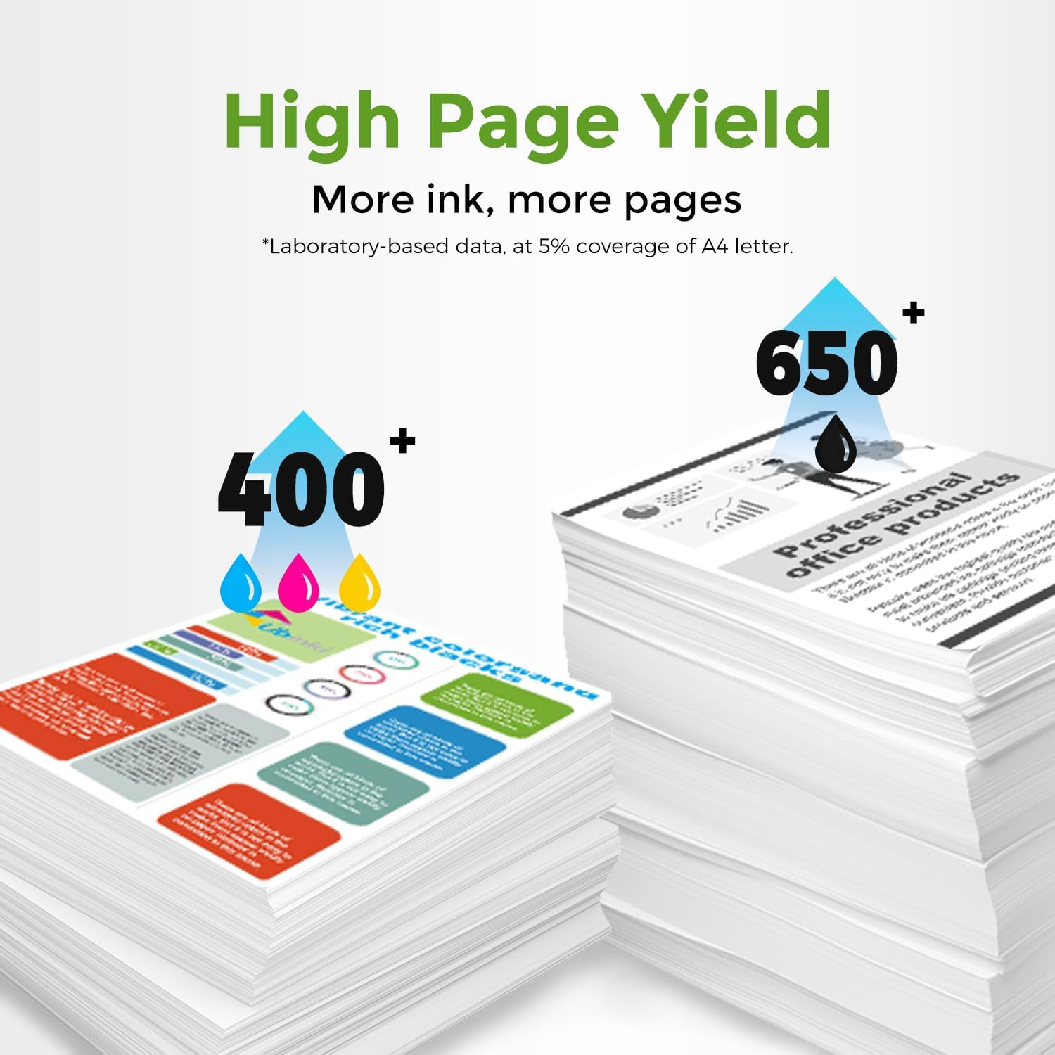 Remanufactured Ink Cartridge Replacement for HP Ink 63 63XL (Black Color Combo,2-Pack) HP63 XL HP63XL Work with 3830 4650 4655 5200 5255 5258 4520 4512 4516 1112 1110 3630 3632 3634 Printer image number 5