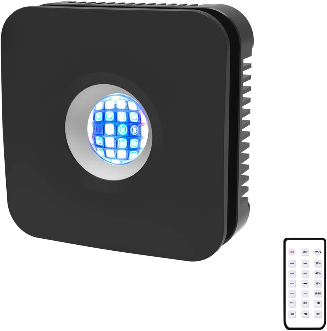 Lominie Marine Aquarium Light, 30W Nano Fish Light with RF Remote Control for 45-60Cm Marine Aquarium (P30,Saltwater) image number 6