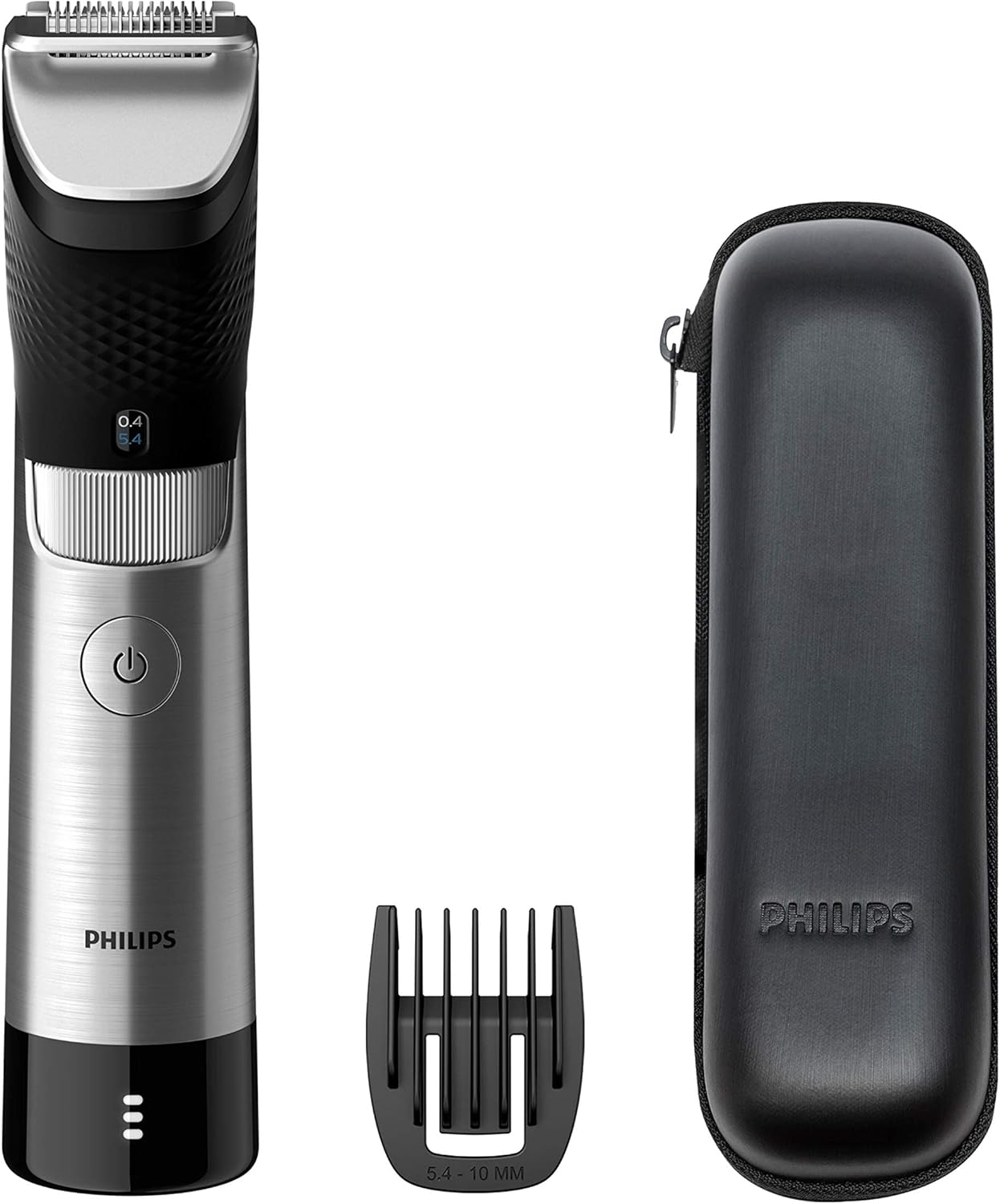 Philips BT9810/15 Beard Trimmer Series 9000 Prestige for Precision Incomparable with Long Attachment Comb image number 6