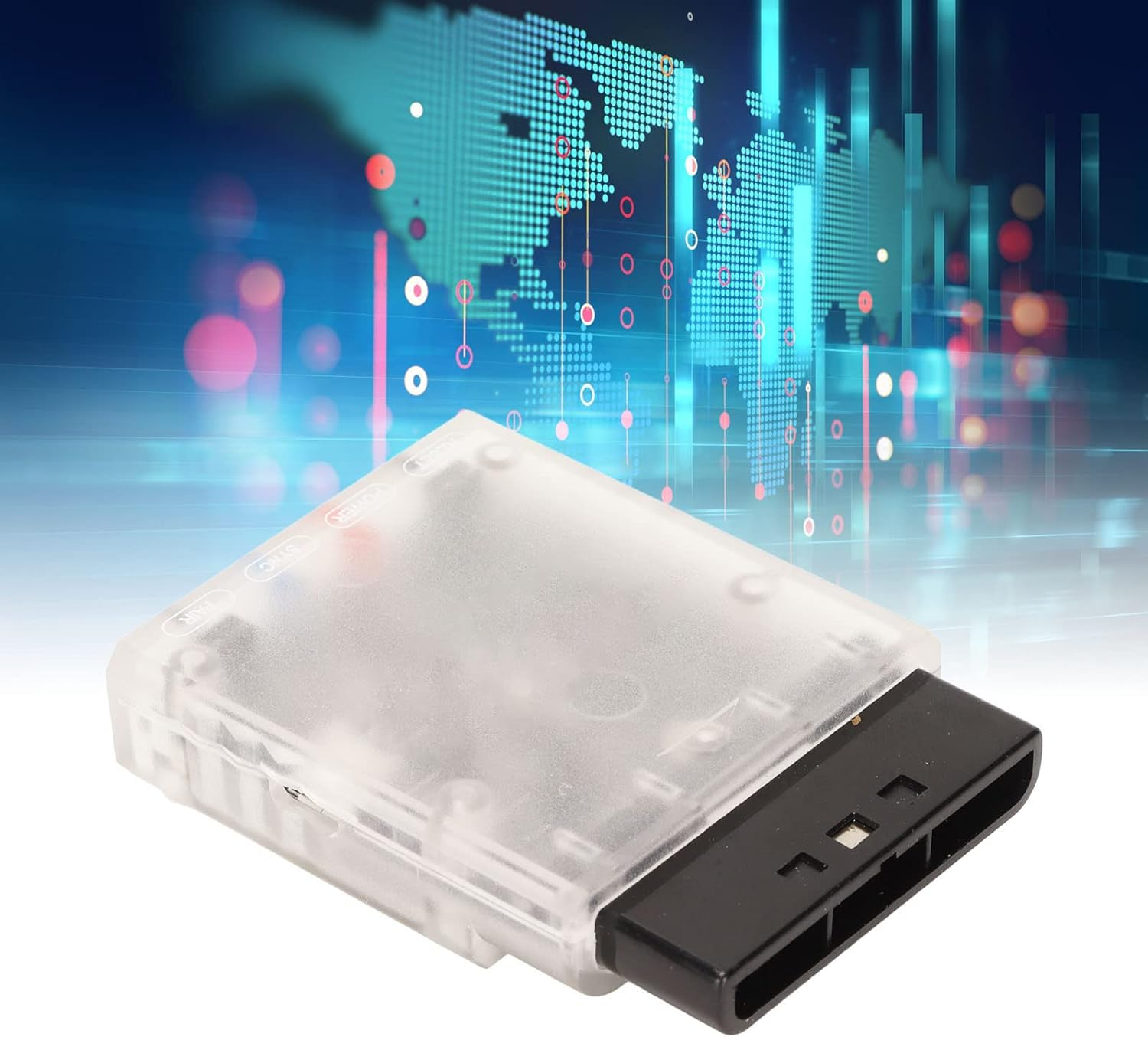 Multiplayer BT Wireless Controllers Adapter for for PS1, Portable Low Latency BT Wireless Adapter for for PS1 image number 6