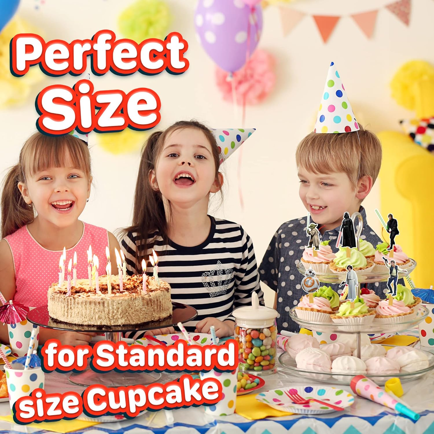 24X Cupcake Topper Picks (STAR WARS) image number 3