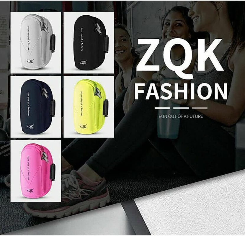 Universal Outdoor Sports Armband Case Phone Holder Gym Running Jogging Arm Band - Durable, Water-Resistant Phone Holder- Fits 5.5" to 6.1" Devices image number 5