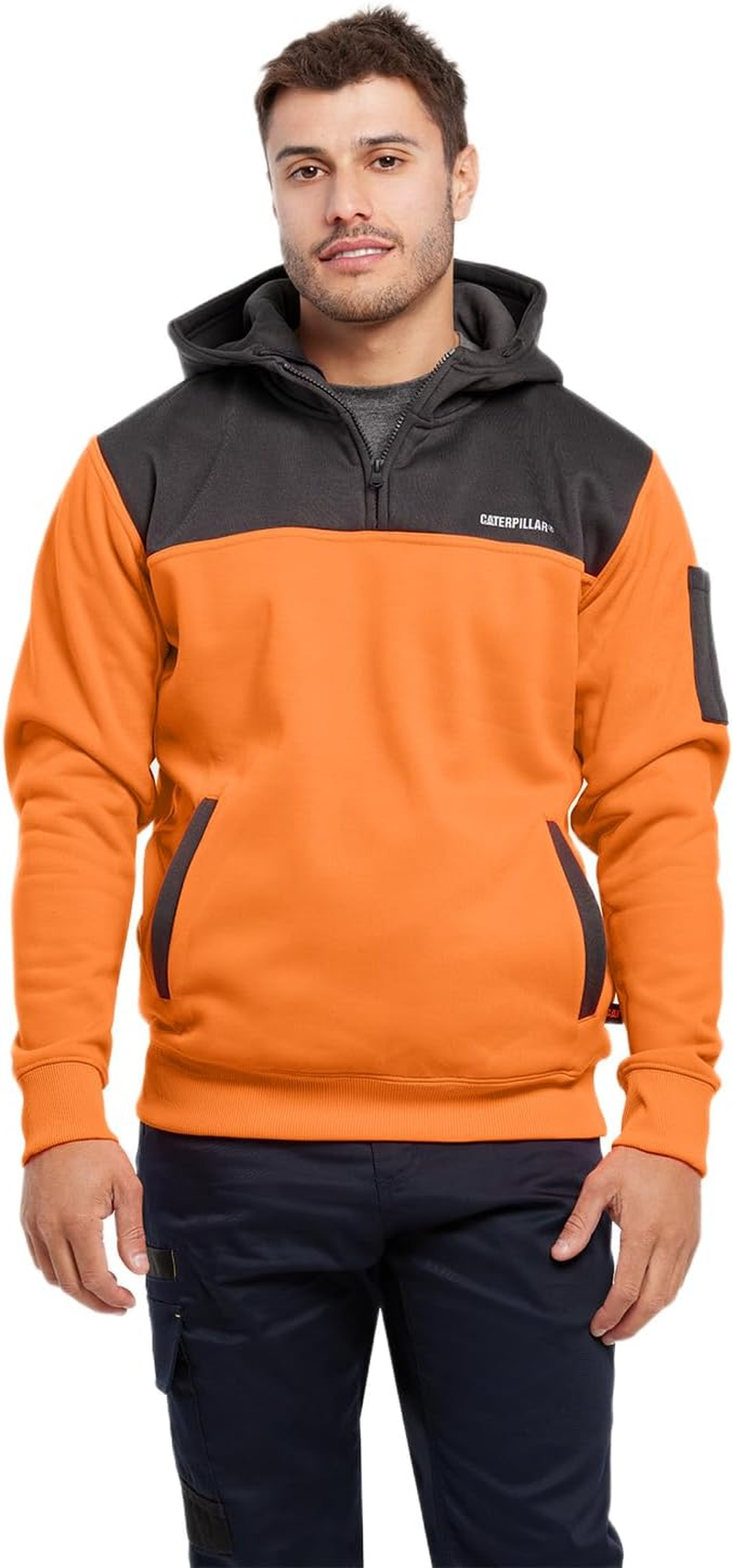 Caterpillar Men'S Hi Vis Hoodie