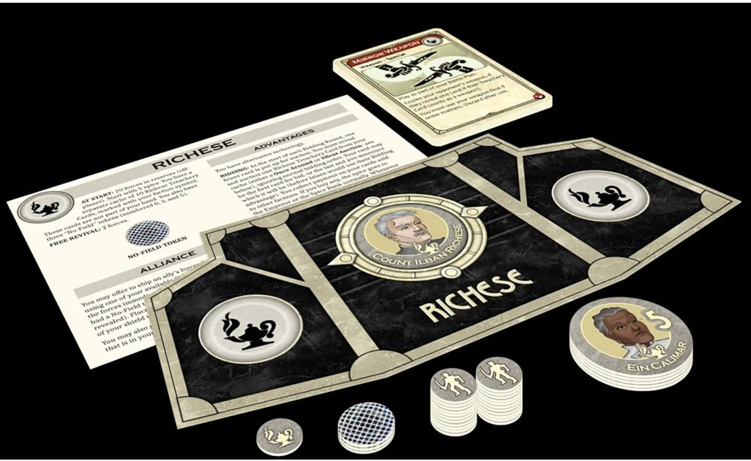 Gale Force 9 Dune Choam and Richese House Expansion Board Game image number 2