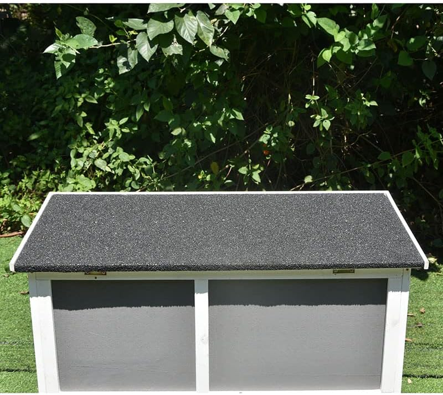 Pawhub Small Wooden Chicken Hen Coop Rabbit Hutch Guinea Pig Cage image number 2