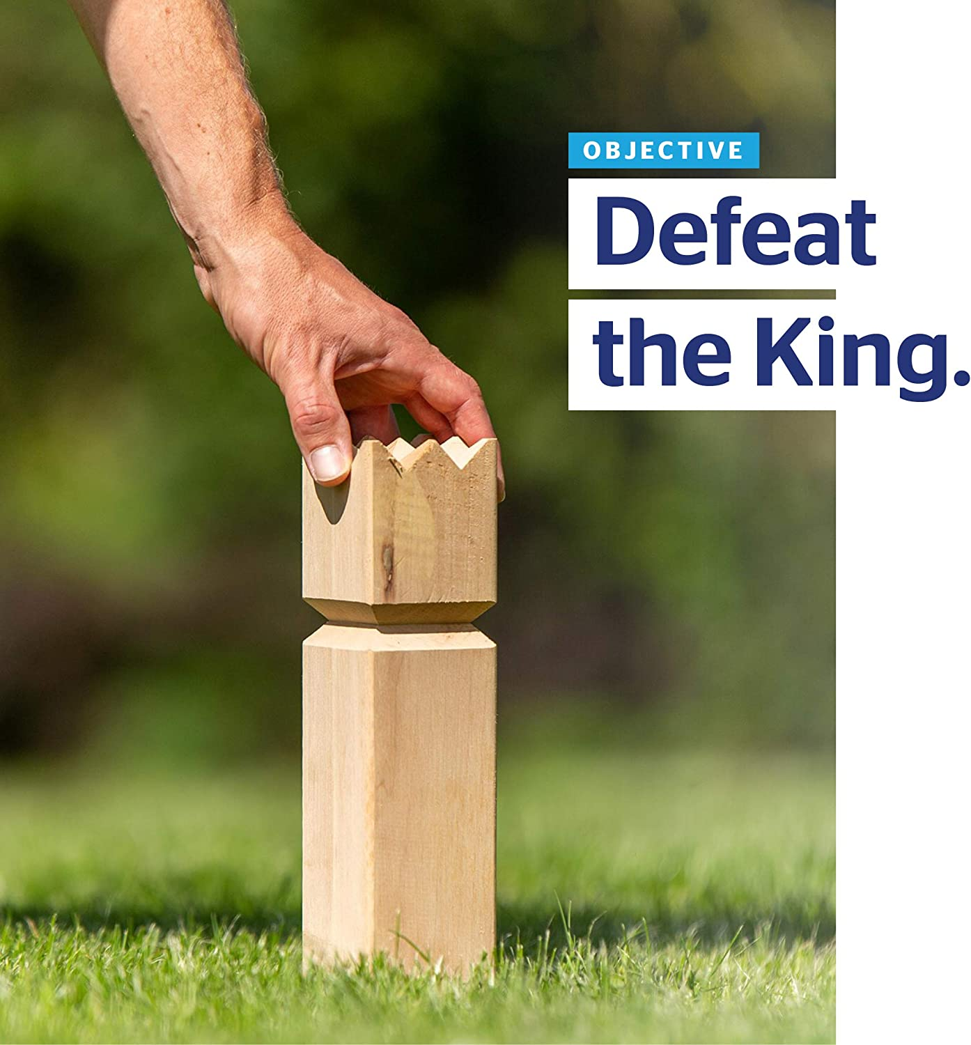 Formula Sports - Kubb - Wooden Outdoor Throwing Games for All Ages image number 2