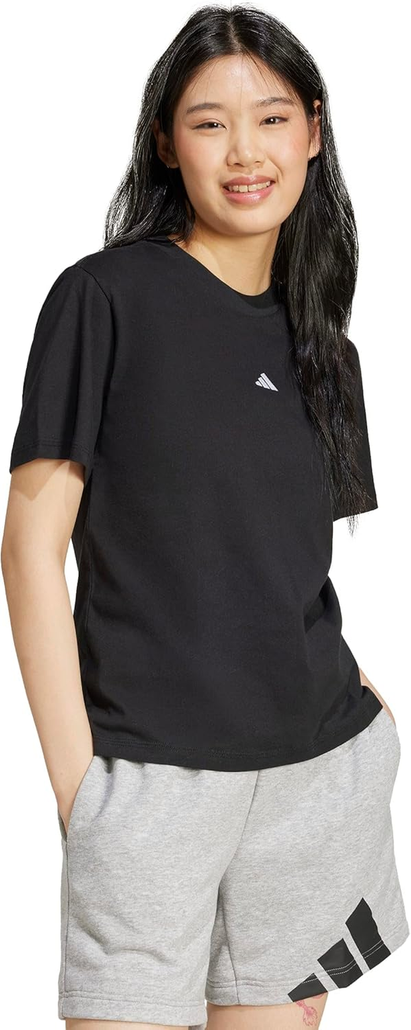 Adidas Sportswear Essentials Small Logo Women'S Cotton T-Shirt image number 2
