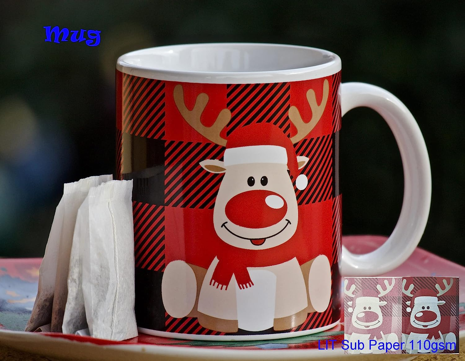 LIT Sublimation Paper A3 420X297 Mm, 100 Sheets 110Gsm Heat Press Transfer Paper - for Any Epson Sawgrass Ricoh HP Canon Inkjet Sublimation Printers with Sublimation Ink for Sub Blanks Shirts Mugs image number 1