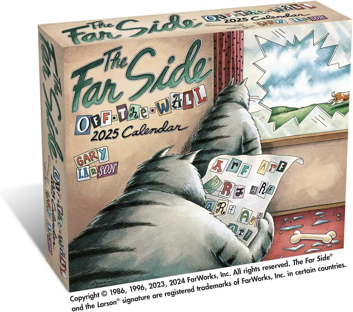 The Far Side(R) 2025 Off-The-Wall Day-To-Day Calendar