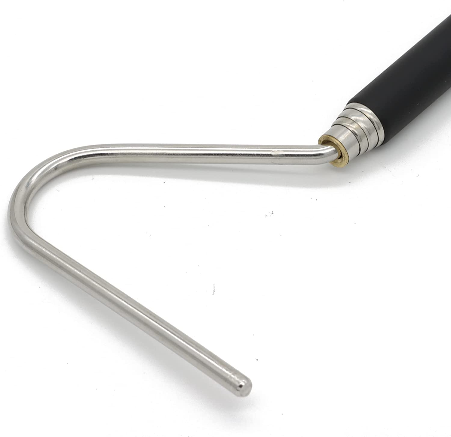 JIH Stainless Steel Extensible Snake Hook 39 Inch, Retractable Reptile Hook, Pick-Up Handling Tool image number 3