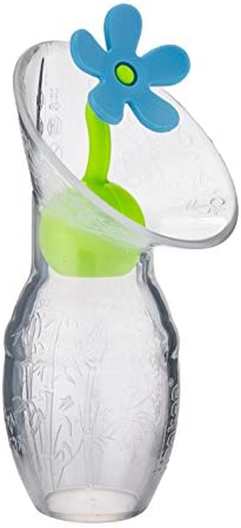 Haakaa Silicone Flower Stopper Breast Pump, Blue image number 1