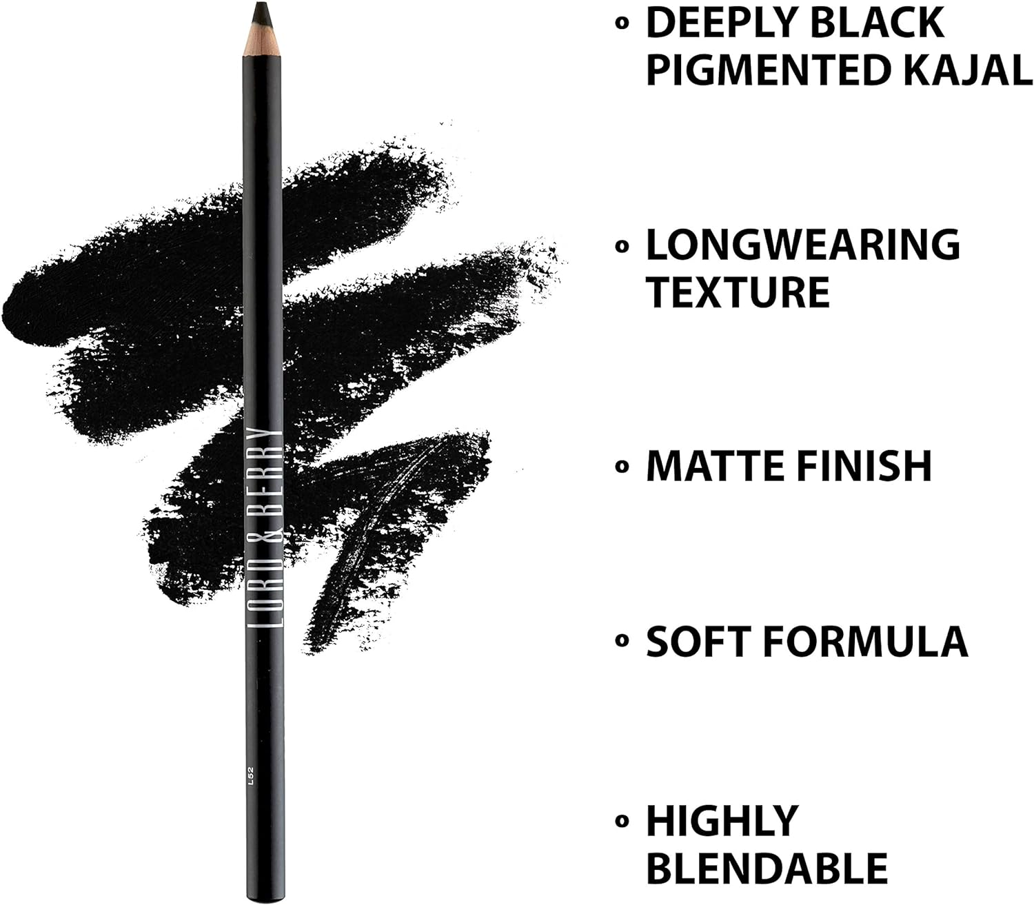 Lord & Berry Make-Up Eyes Couture Kohl Kajal Black 3 G image number 1