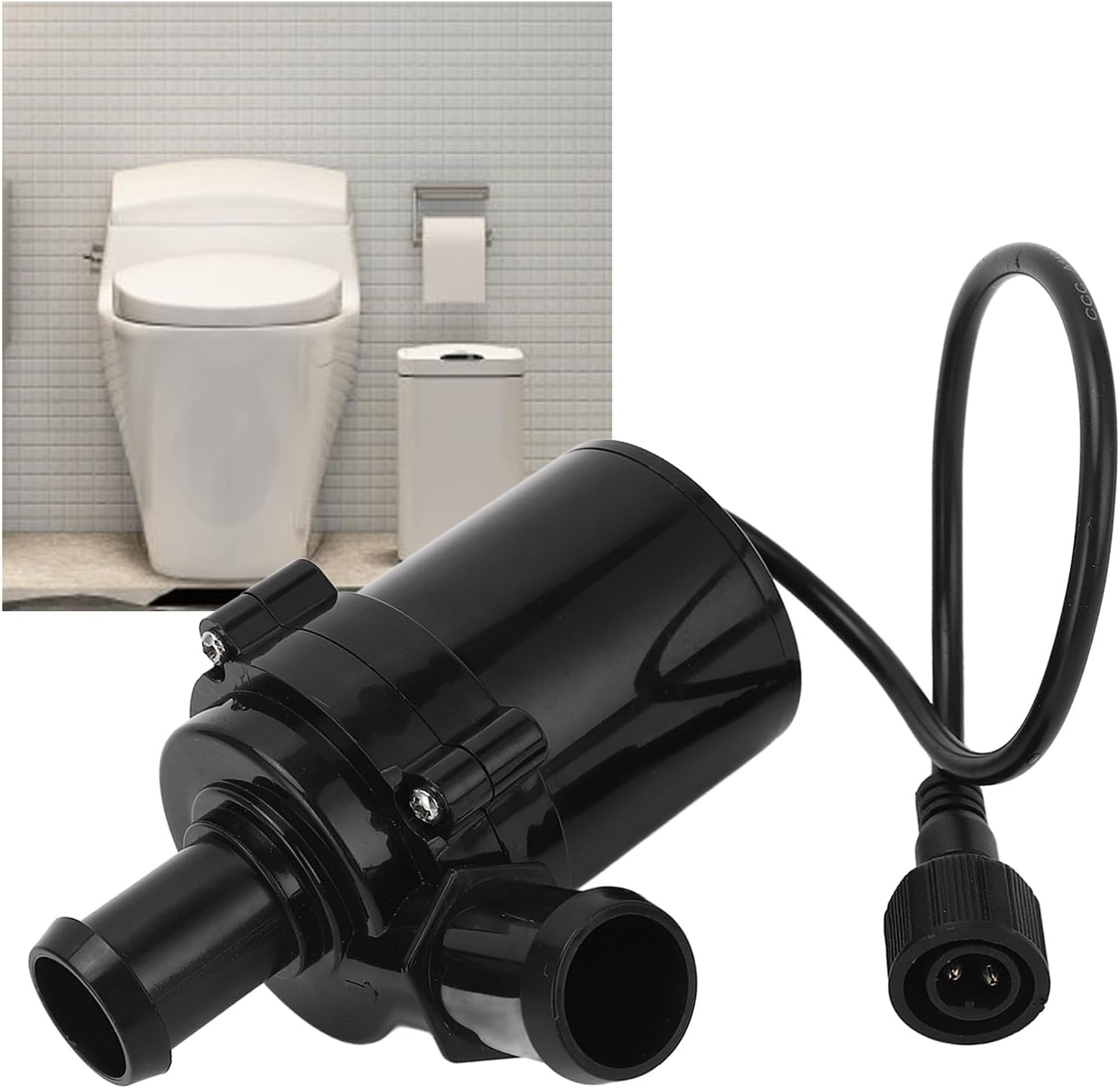 DC Water Pump, IP68 Protection 10Meter Lift 36L/Min 47W DC Brushless Water Pump Professional for Fountain (12V) image number 2