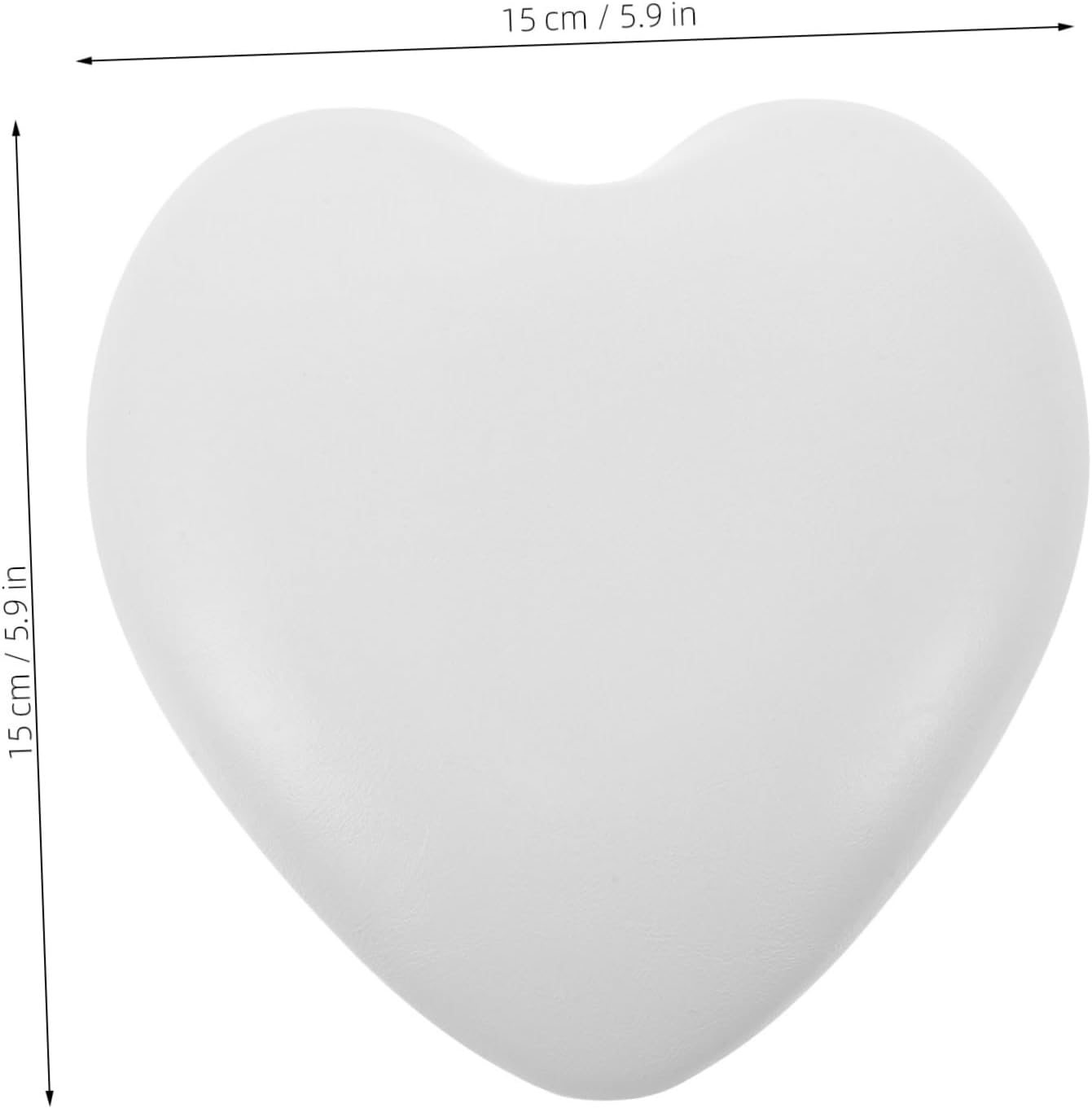 Anneome Memory Elbow Rest Pad for Desk Manicure Soft Heart Shaped Arm Cushion Portable Nail Tech Hand Pillow Comfortable Tilted Support for Nail Care and Tattoo Use image number 3