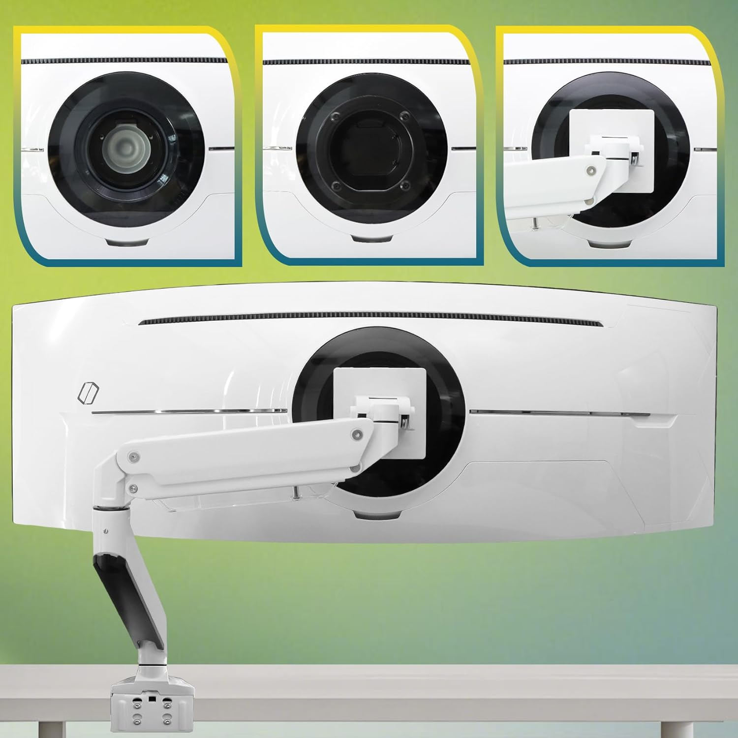 Wall Mount Adapter Bracket Compatible with Samsung 49'' Odyssey Neo G9 Monitors for G95T G97T G95NA （Not Applicable for 49'' Odyssey OLED G9 G93SC G93SD G95C G95SC G95SD ）