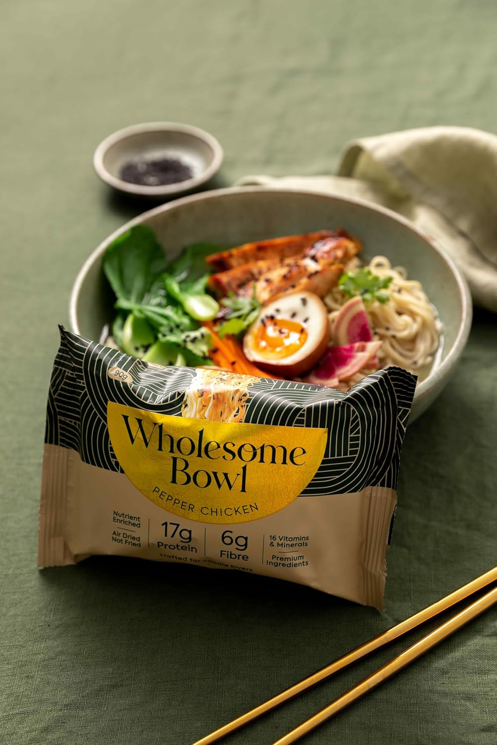Wholesome Bowl Noodle Pack - Pepper Chicken 4X90G image number 2