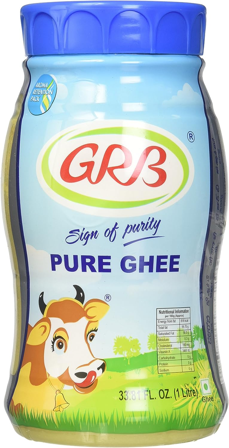 GRB Pure Cow Ghee, 500 Ml