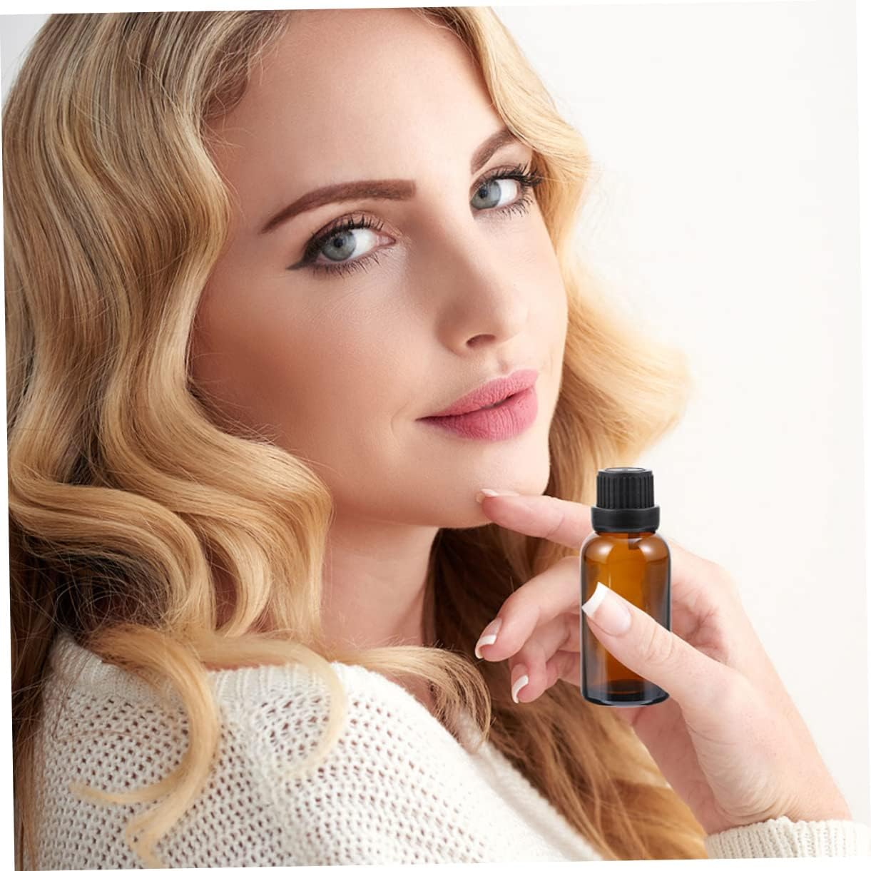 Beavorty 10Pcs Essential Oil Glass Bottles Perfume Container for Aromatherapy Massage Oils Cosmetics View for Easy Filling and Tracking image number 6