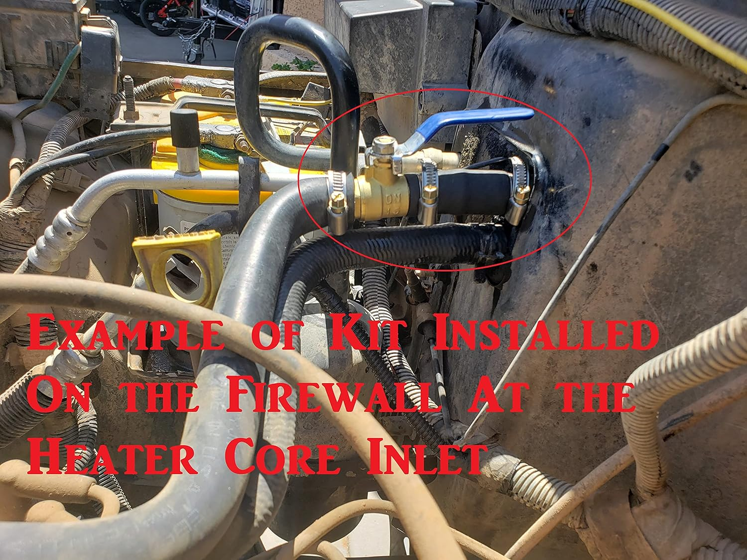 Muzzys HEATER CORE BYPASS KIT, Universal, Fits MOST Vehicles and ALL 5/8" and 3/4" ID Heater Hoses. Easily Stop Flow to Your Heater Core with This Premium Hi Temp Hi Pressure By-Pass Kit