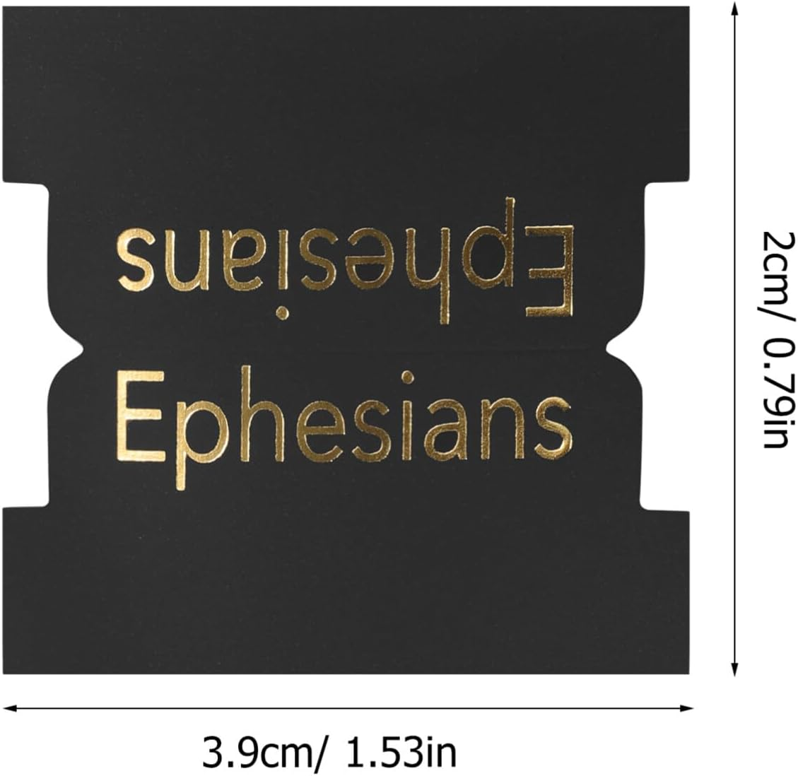 Bible Tabs, 5 Sheets Black Bible Indexing Tabs Bible Journaling Supplies Old and New Testament Bible Index Labels Aesthetic Bible Journaling Study Accessories image number 5