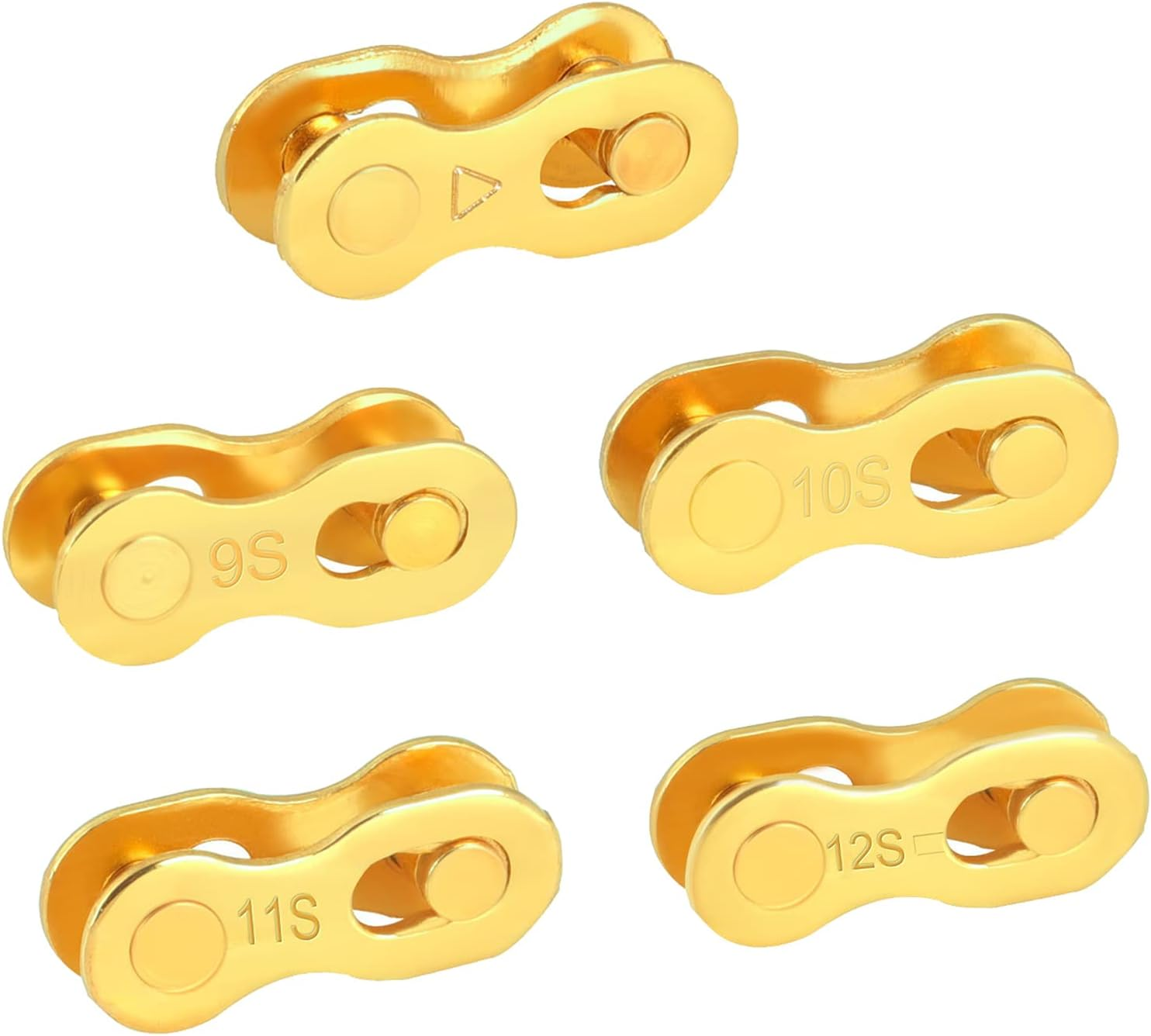 8 Pairs Bicycle Missing Link, 6/7/8/9/10/11/12 Speed Bike Chain Connector Lock Set, MTB Road Bicycle Connector for Quick Master Link Joint Chain Pin (11 Speed) - 11 Speed image number 5