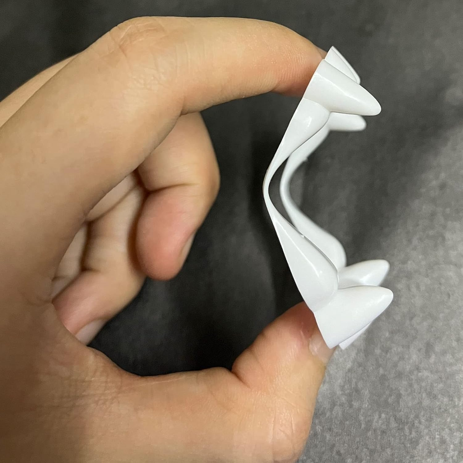 12 Pcs Vampire Fangs, Plastic White Black and Glow in the Dark Vampire Teeth for Dress up Costume Cosplay Photo Props Halloween Christmas image number 1