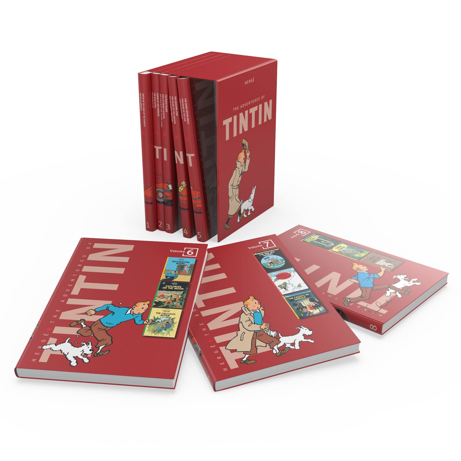 The Tintin Collection (Compact Editions): the Complete Official Classic Children&rsquo;S Illustrated Mystery Adventure Series