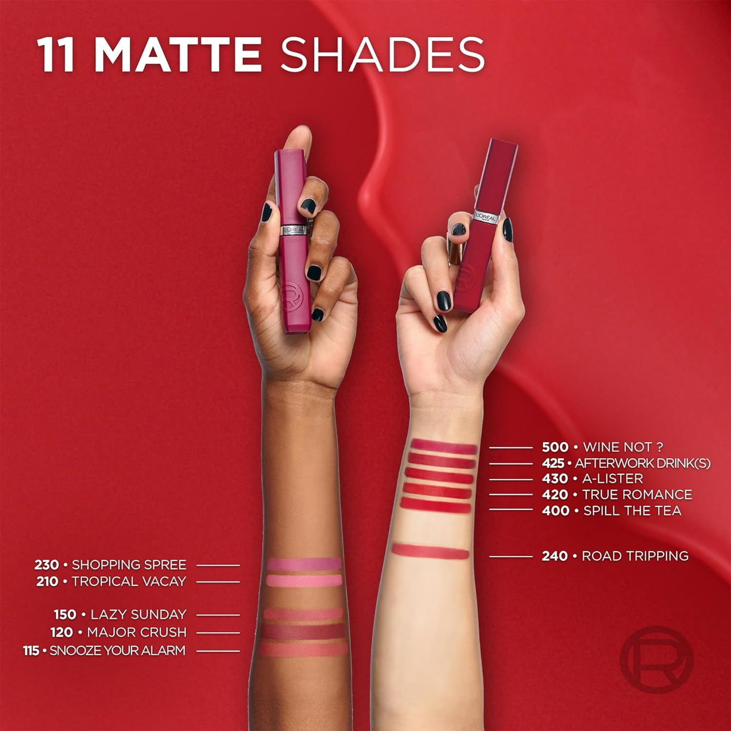 L'Oreal Paris Infallible Le Matte Resistance Liquid Lipstick, 425 Afterwork Drink image number 5