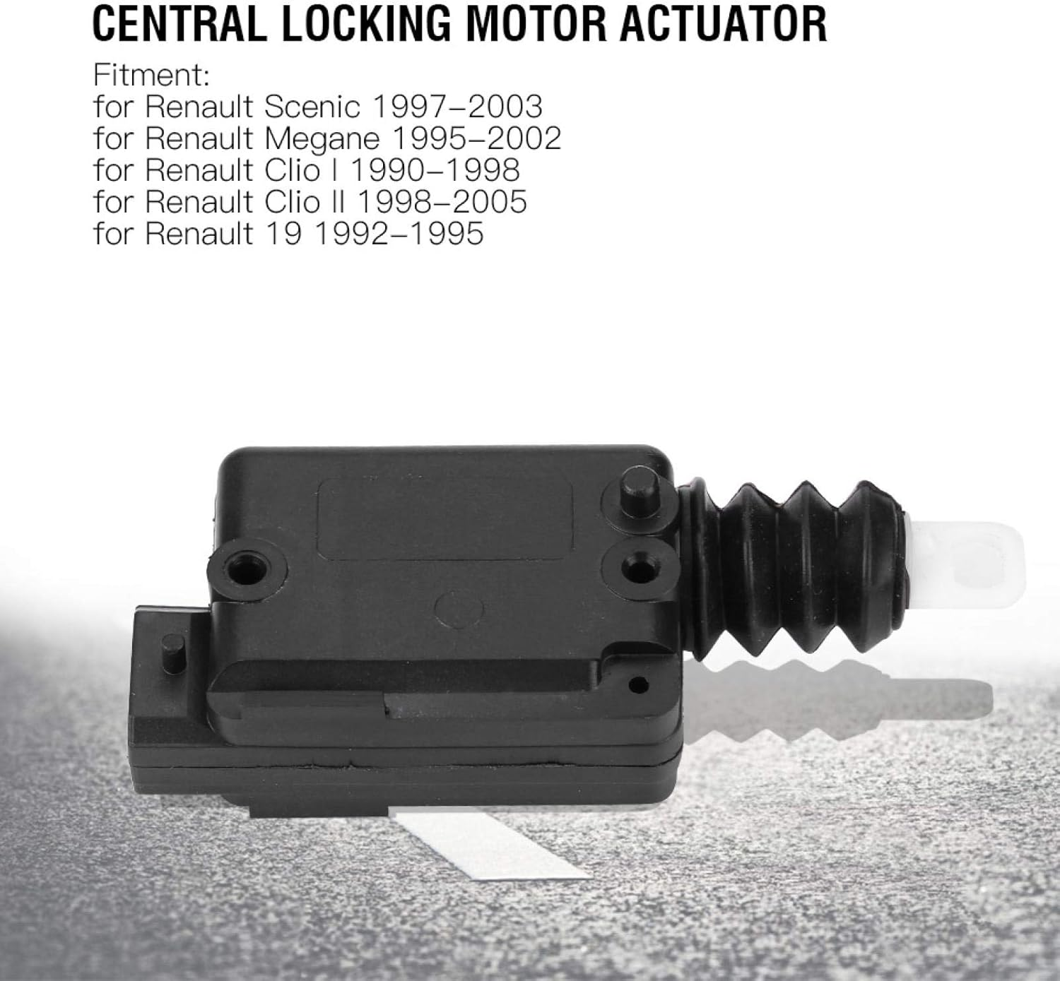 Lock Actuator Motor 2Pin 7702127213 Central Locking Door Universal Central Locking Motor Actuator Plastic for Megane Scenic Clio image number 3